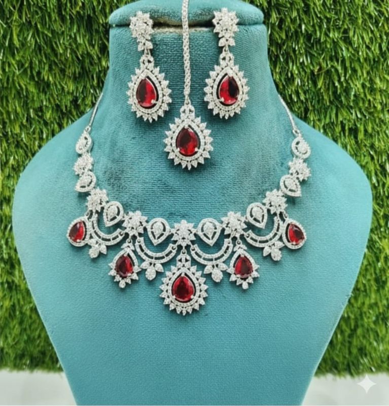 American Diamond Necklace- AD028