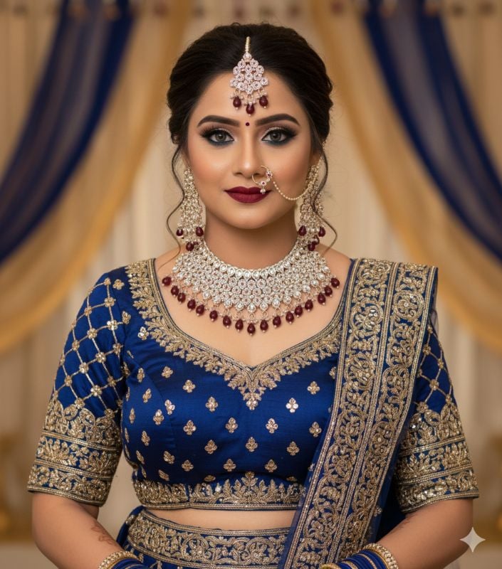 Latest Stylish Fancy Choker Necklace Set-SB022