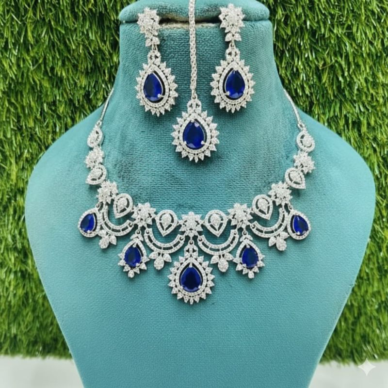 American Diamond Necklace- AD029