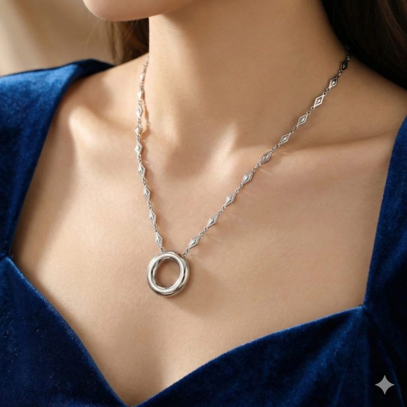 Fashion Women Jewellery Luxury Stainless Steel Pendant for Women & Girls - P0043