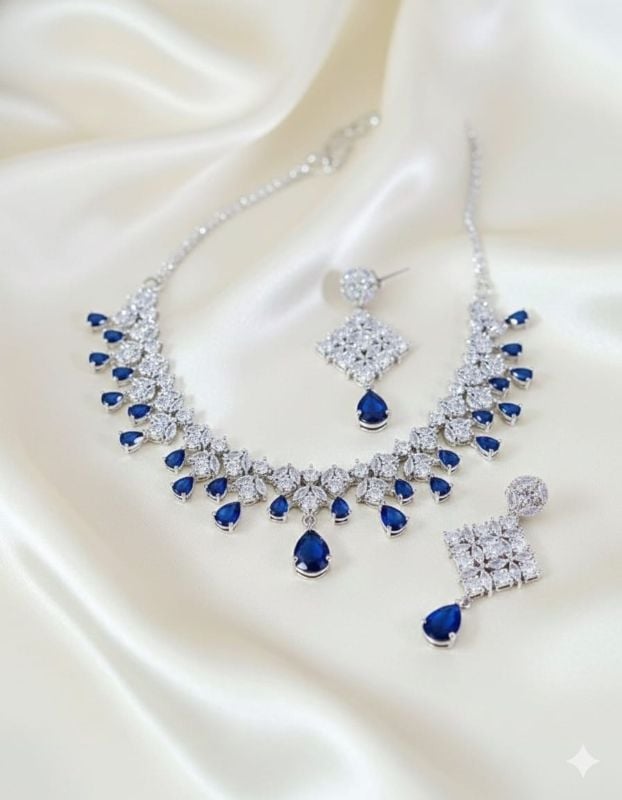 American Diamond Necklace- AD017