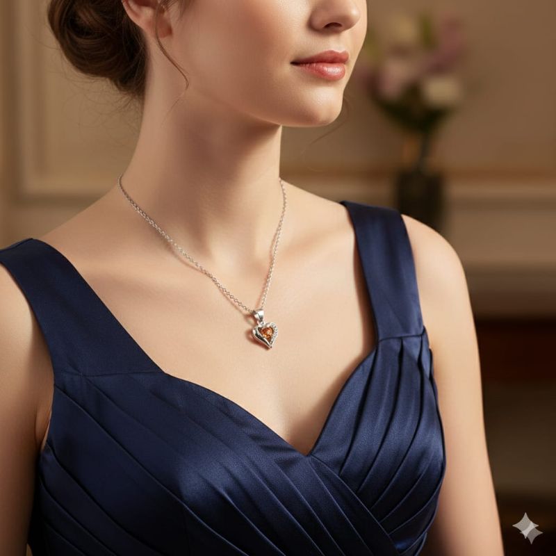 Fashion Women Jewellery Luxury Stainless Steel Pendant for Women & Girls - P0042