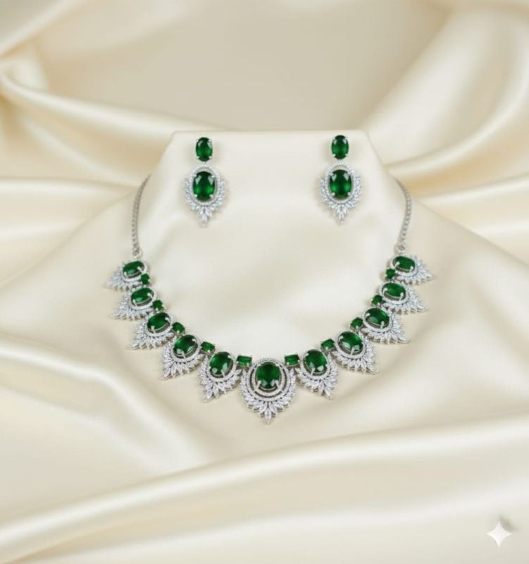 American Diamond Necklace- AD034
