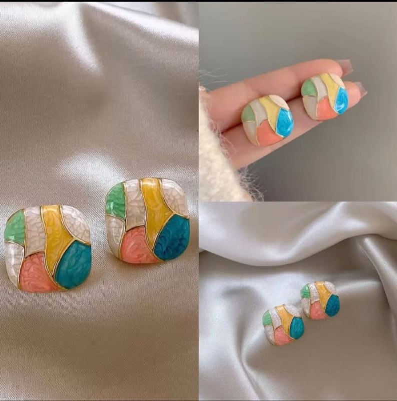 Korean Style Earrings for Girls| Earrings Set for Women - Casual & Office Wearable Earrings - E0008