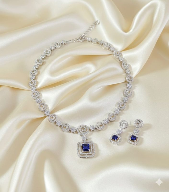 American Diamond Necklace- AD074