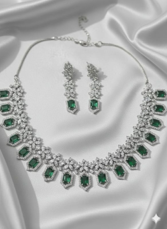 American Diamond Necklace- AD070