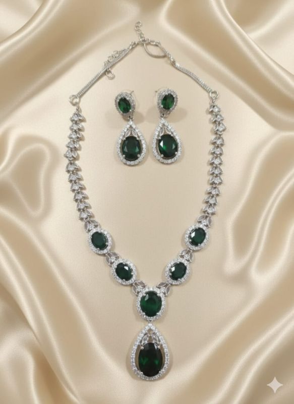 American Diamond Necklace- AD066