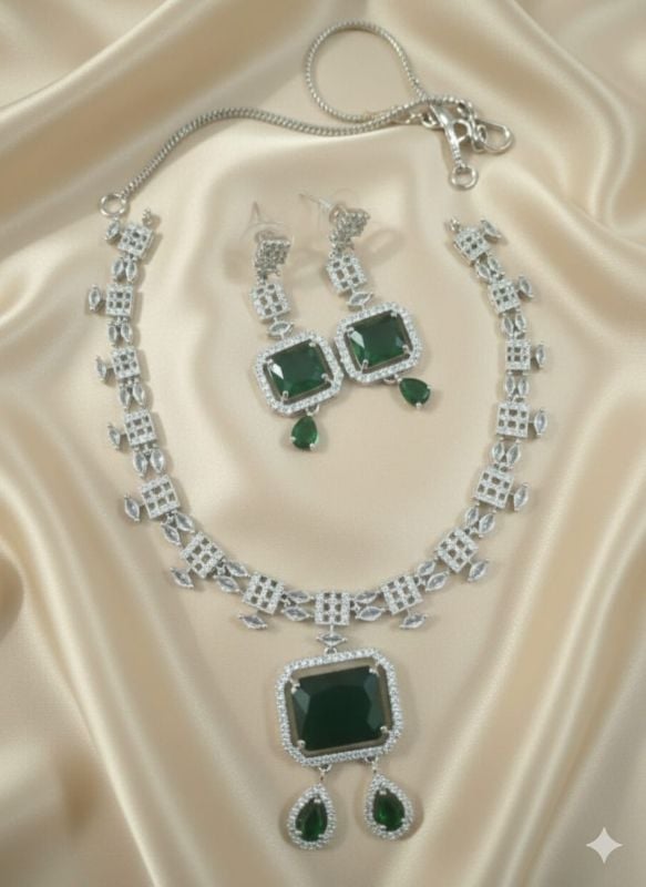 American Diamond Necklace- AD060