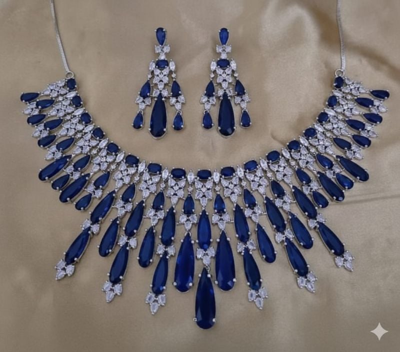 American Diamond Necklace- AD027