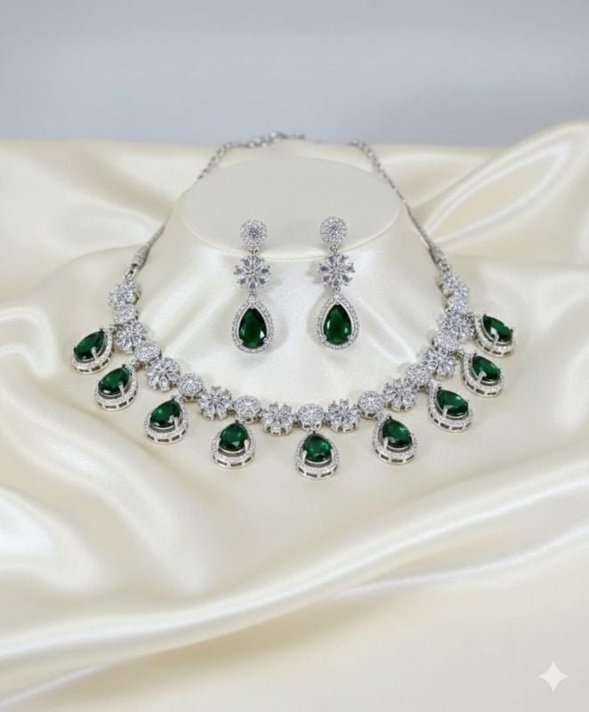 American Diamond Necklace- AD032