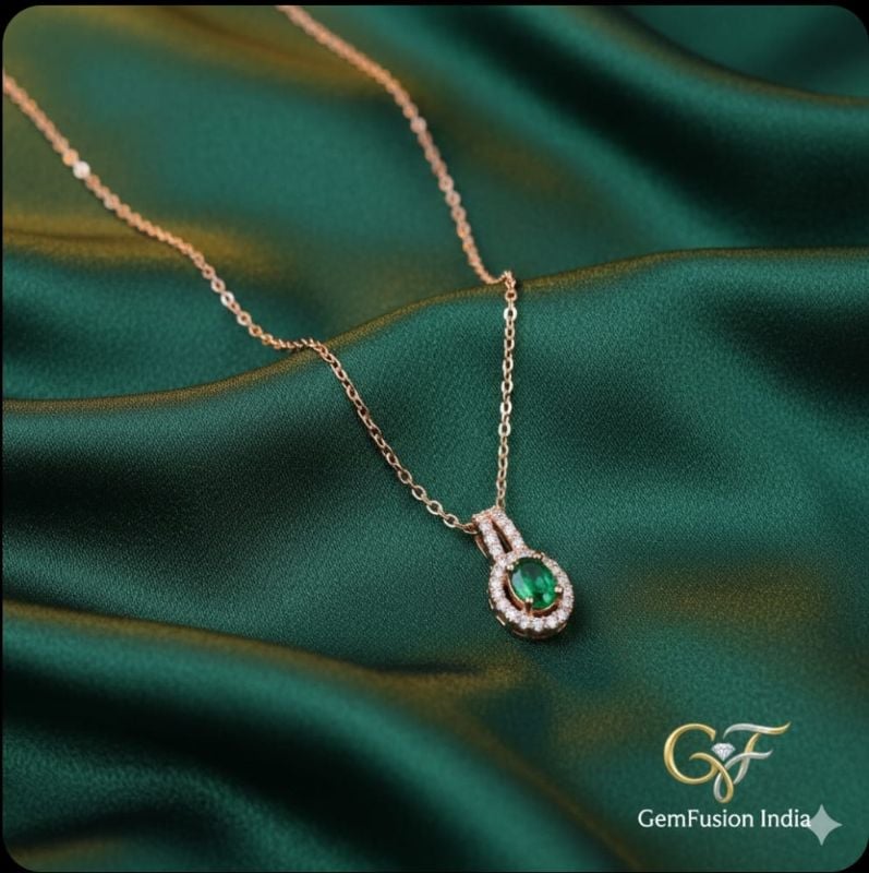 Austrian Crystal Water Drop Pendant Necklace With Chain For Women- P0025