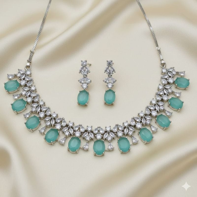 American Diamond Necklace- AD050