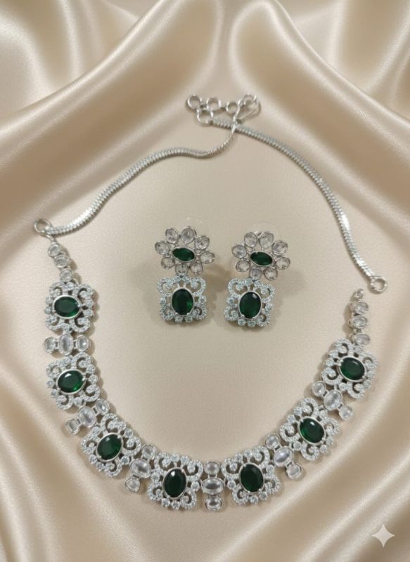 American Diamond Necklace- AD058