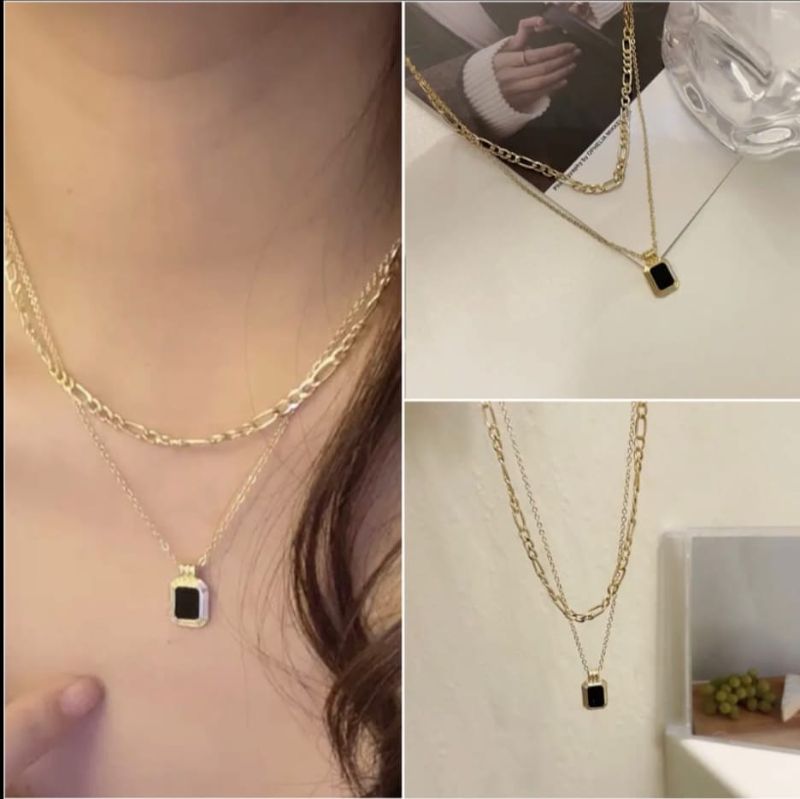 Silver Plated Luxury American Diamond Tear Drop Halo Crystal Pendant & Earrings Jewellery Set For Women & Gift For Girls - P0086