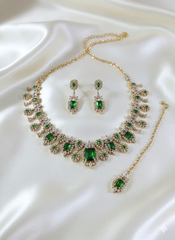 American Diamond Necklace- AD036