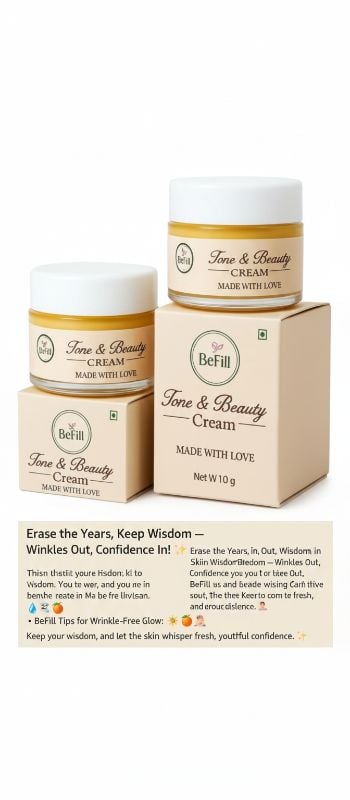Befill Tone & Beauty Cream Cosmetics by Natural Professional
