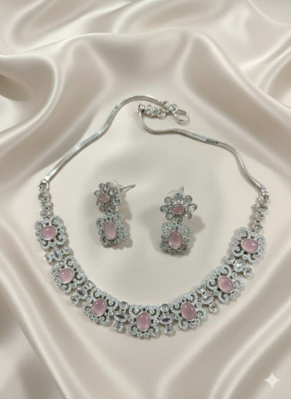 American Diamond Necklace- AD056