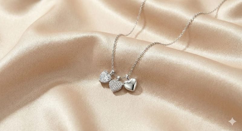 Fashion Women Jewellery Luxury Stainless Steel Pendant for Women & Girls - P0033