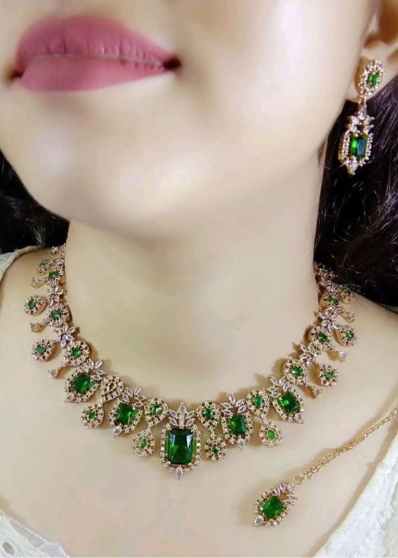 American Diamond Necklace- AD036