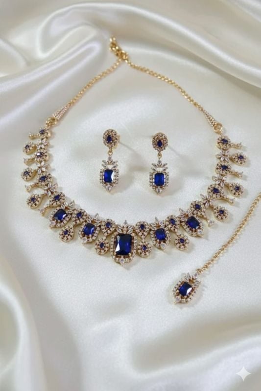 American Diamond Necklace- AD037