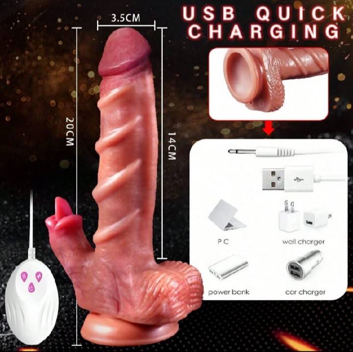 Dildo 360 Telescópico
