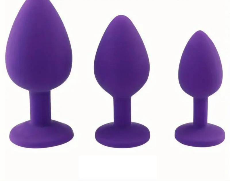 Plug anal de silicona