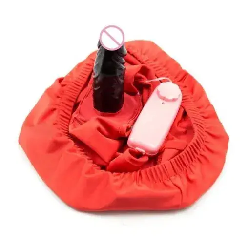 Blumer de masturbación con dildo vibrador