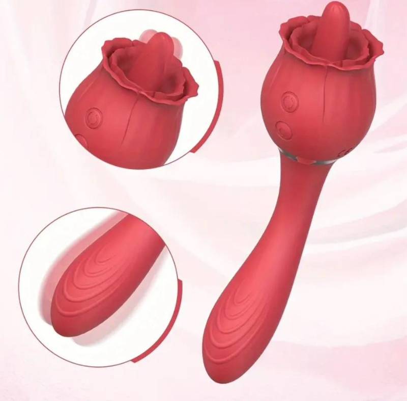 Vibrador 2 en 1