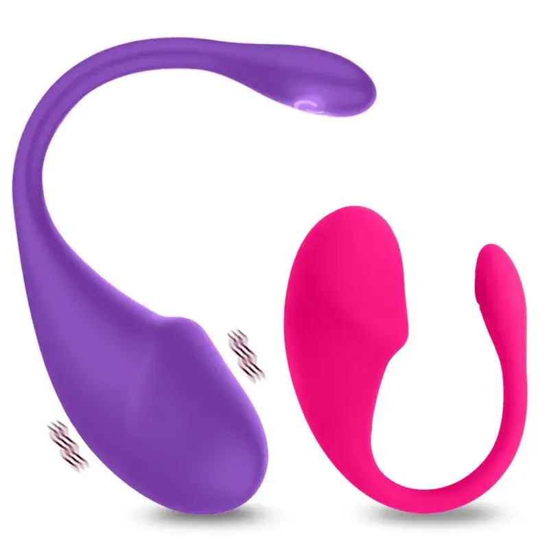 Huevo vibrador inteligente controlable por el móvil
