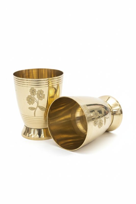 Brass Glass set (pack of 2)