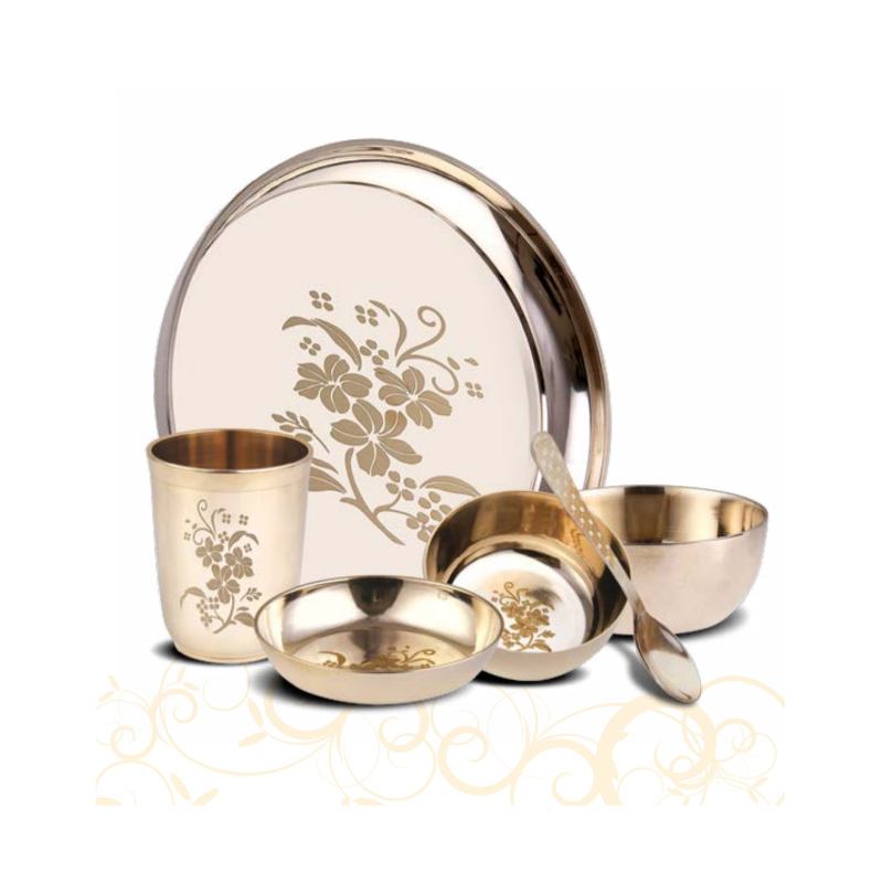 kansa / Bronze Thali set lazor