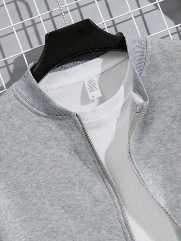 Men’s Fleece Zipper Track Suit