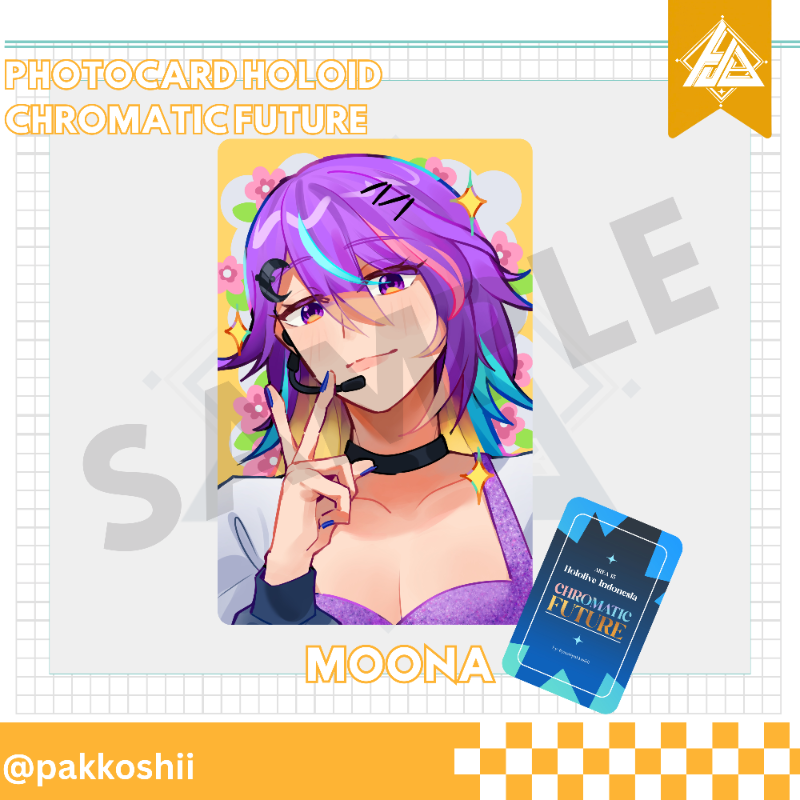 Photocard HoloID Chromatic Future [Fiya/Pakosshiii]
