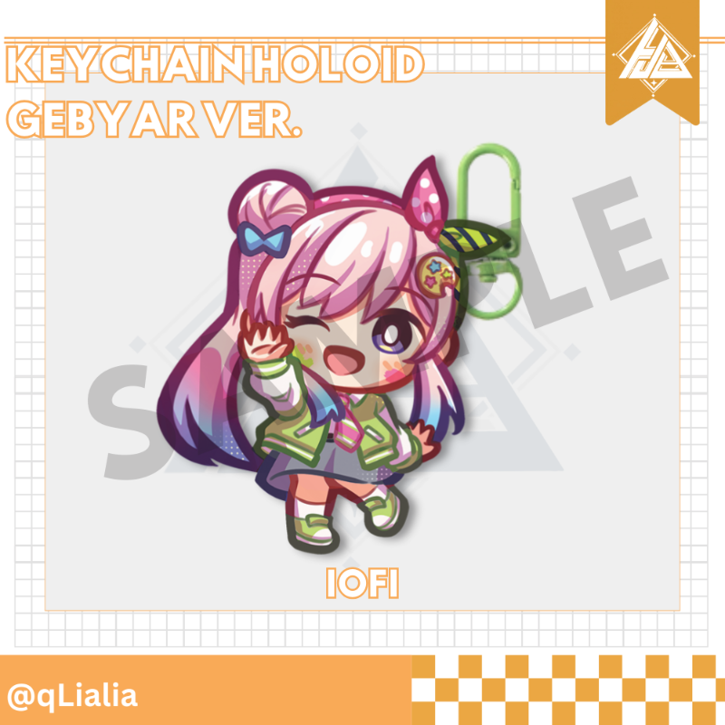 Keychain HoloID Gebyar (GBY) ver. [Qlialia]