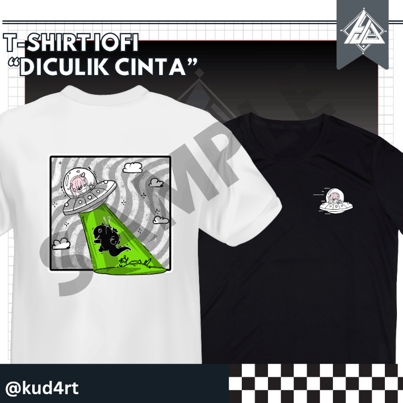 T-Shirt Iofi "Diculik Cinta" [Kuda]