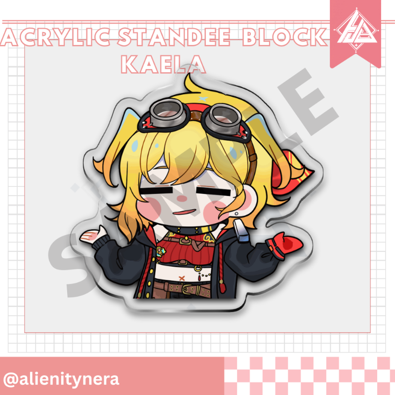 Acrylic Standee Block [Alienitynera]