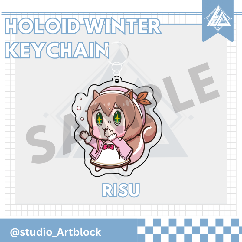 HoloID Christmas Acrylic Keychain [Artblock]