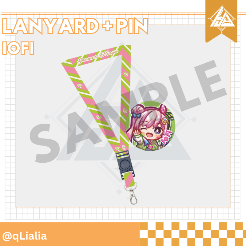 Pin & Lanyard Gebyar HoloID [Qlialia]