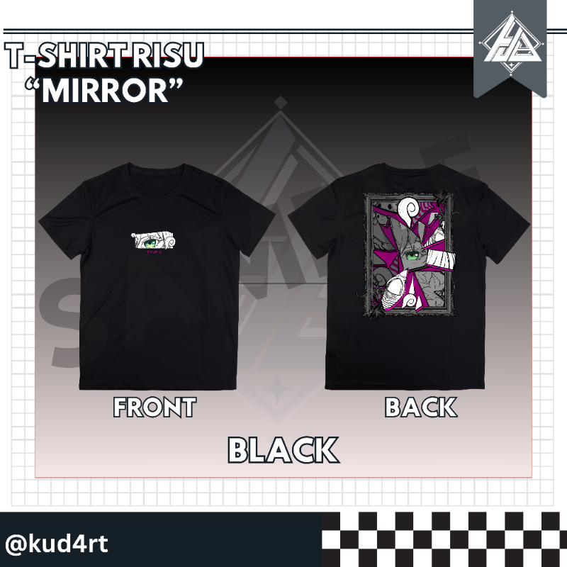 T-Shirt Risu "Mirror" [Kuda]