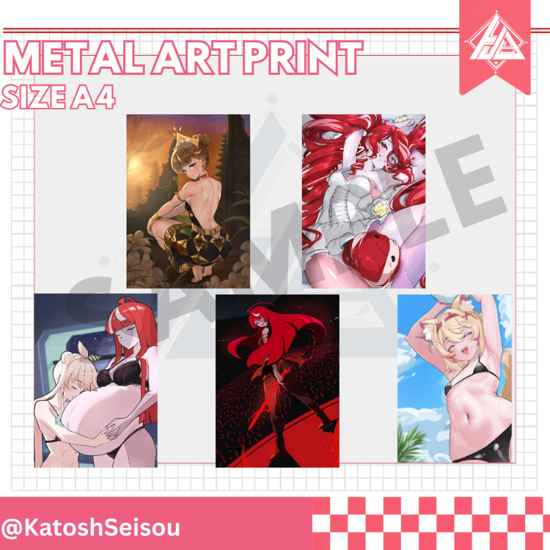 Metal Art Print A4 [Katosh]