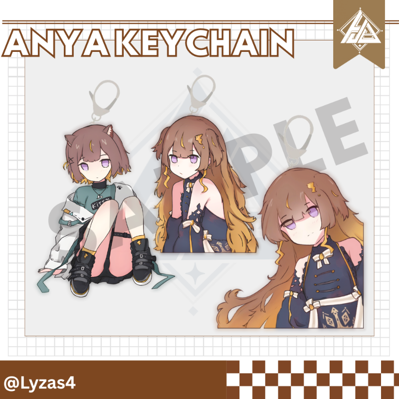 Anya Keychain [Lyza]