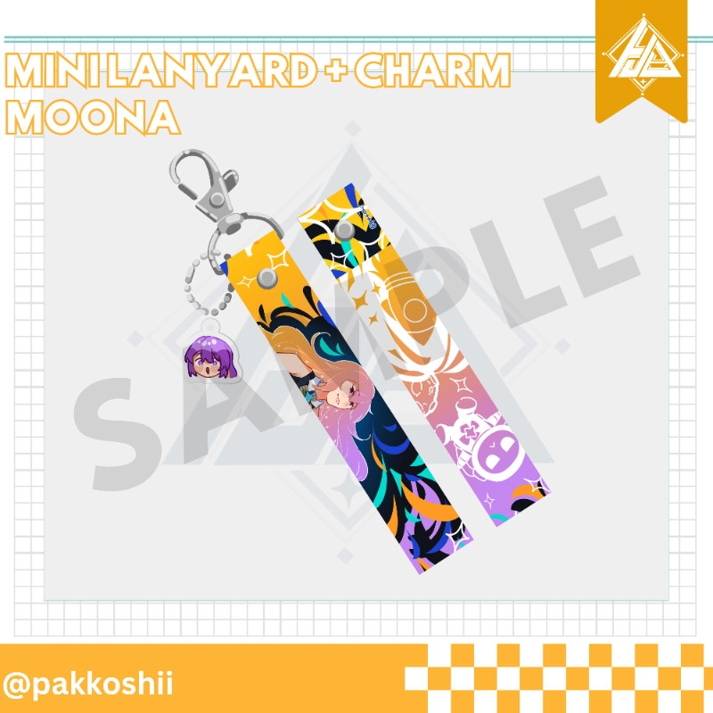 Mini Lanyard + Charm [Fiya/Pakosshii]