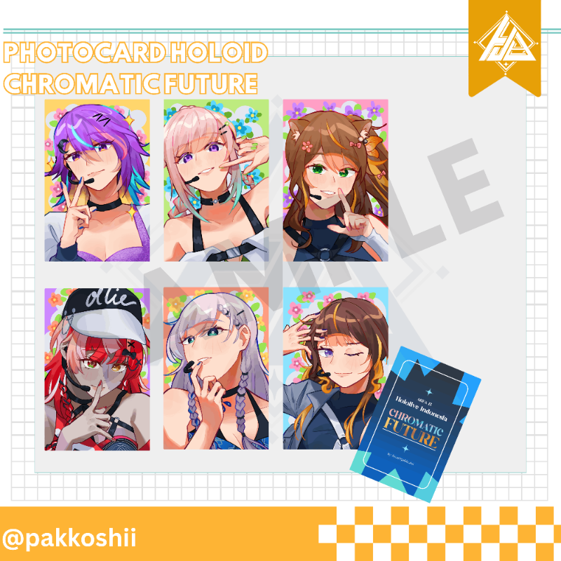 Photocard HoloID Chromatic Future [Fiya/Pakosshiii]