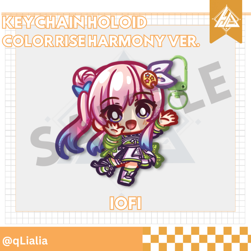 Keychain HoloID Color Rise Harmony (CRH) ver. [Qlialia]