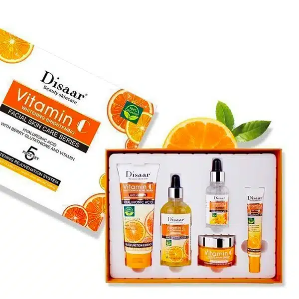 Soin visage à la vitamine C (Coffret 5 pièces) – Disaar
