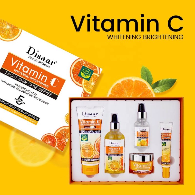 Soin visage à la vitamine C (Coffret 5 pièces) – Disaar