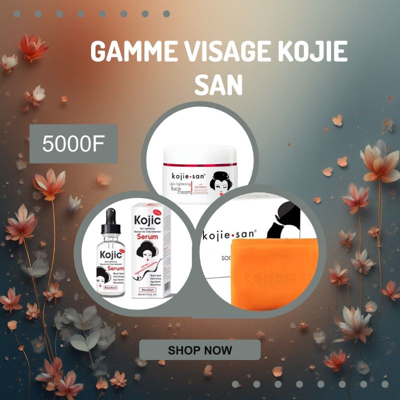 gamme visage Kojie san