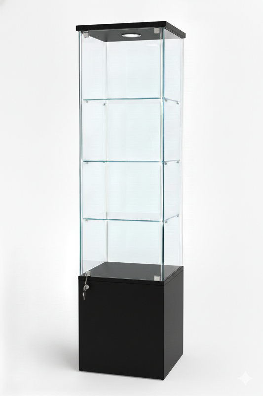 فاترينة 2 في 1 (عرض 40 عمق 40 ارتفاع 200 سم)