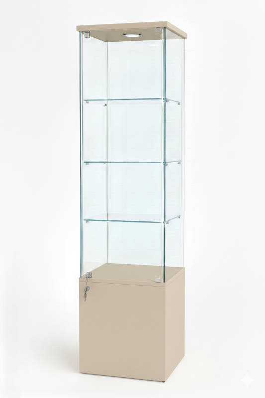 فاترينة 2 في 1 (عرض 40 عمق 40 ارتفاع 200 سم)