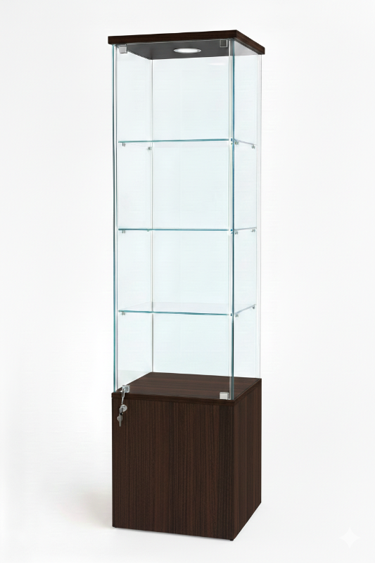 فاترينة 2 في 1 (عرض 40 عمق 40 ارتفاع 200 سم)